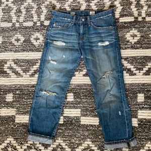 AG Adriano Goldschmied Ex Boyfriend Crop NWOT